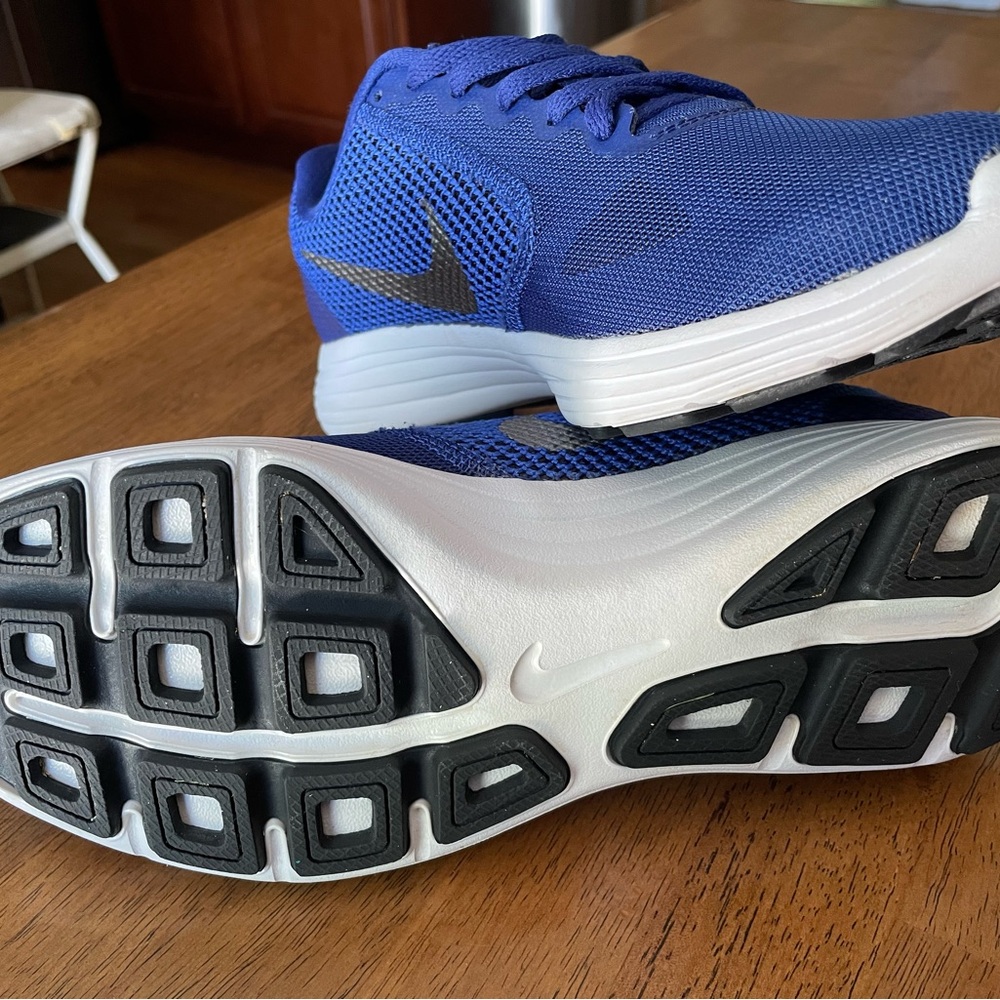 Nike Revolution 3 Men's Blue Running Shoes - Picture 6 of 7